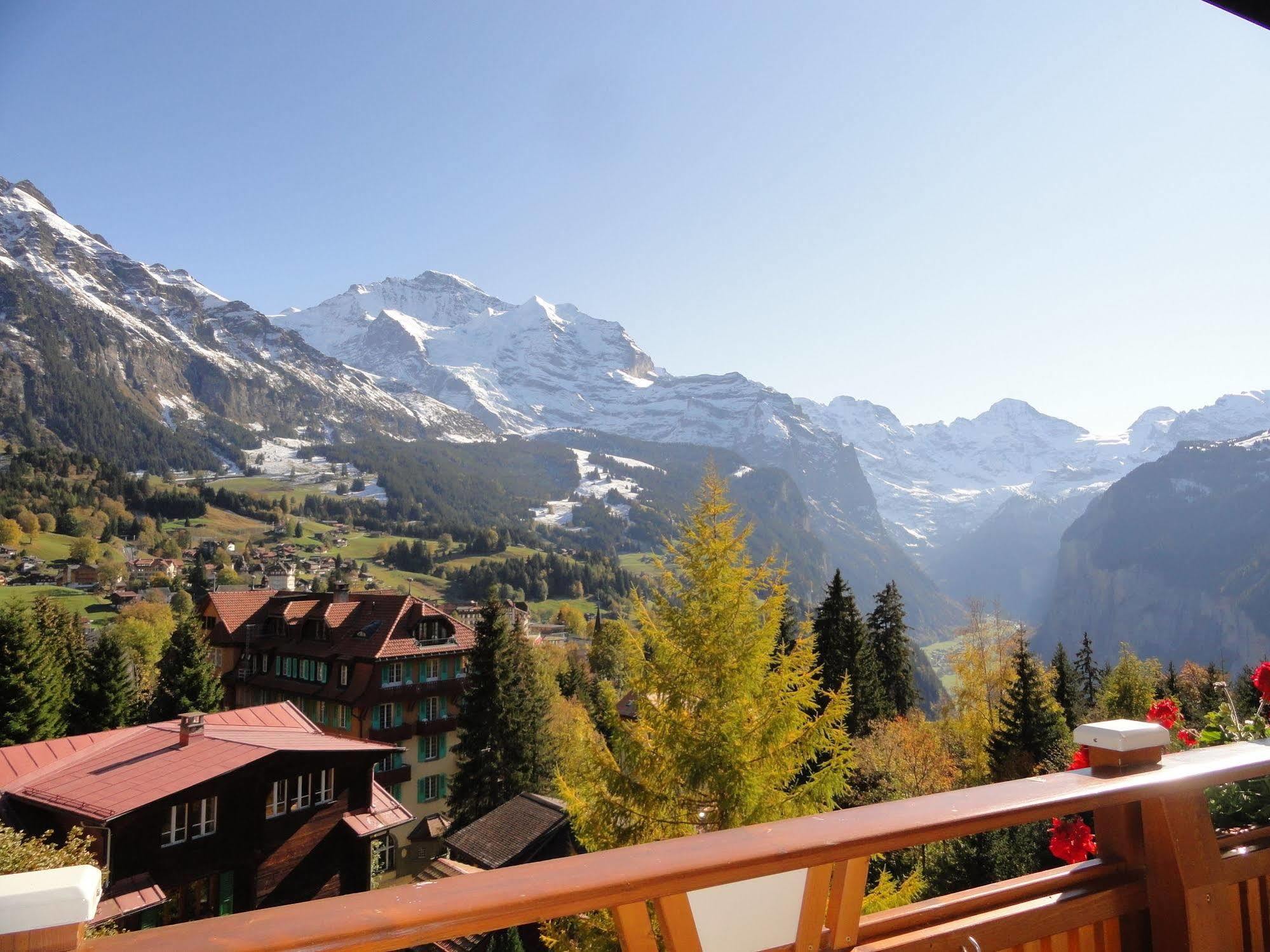 Hotel Alpenruhe - Vintage Design Hotel เวงเงน ภายนอก รูปภาพ