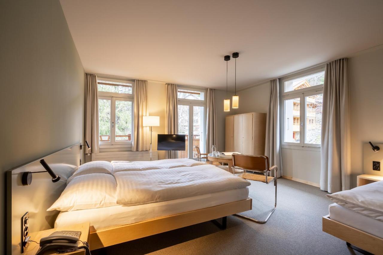Hotel Alpenruhe - Vintage Design Hotel เวงเงน ภายนอก รูปภาพ
